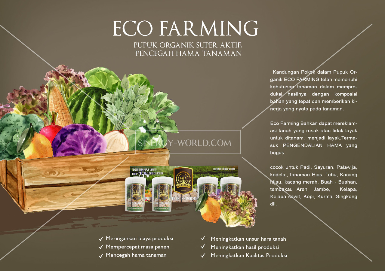 Read more about the article Eco Farming Pupuk Organik Paling Dahsyat